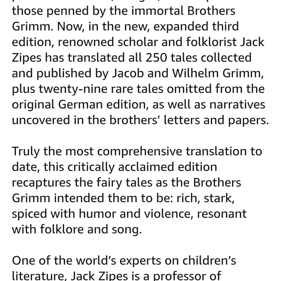 The Complete Fairy Tales of the Brothers Grimm Book - Picture 3 of 3